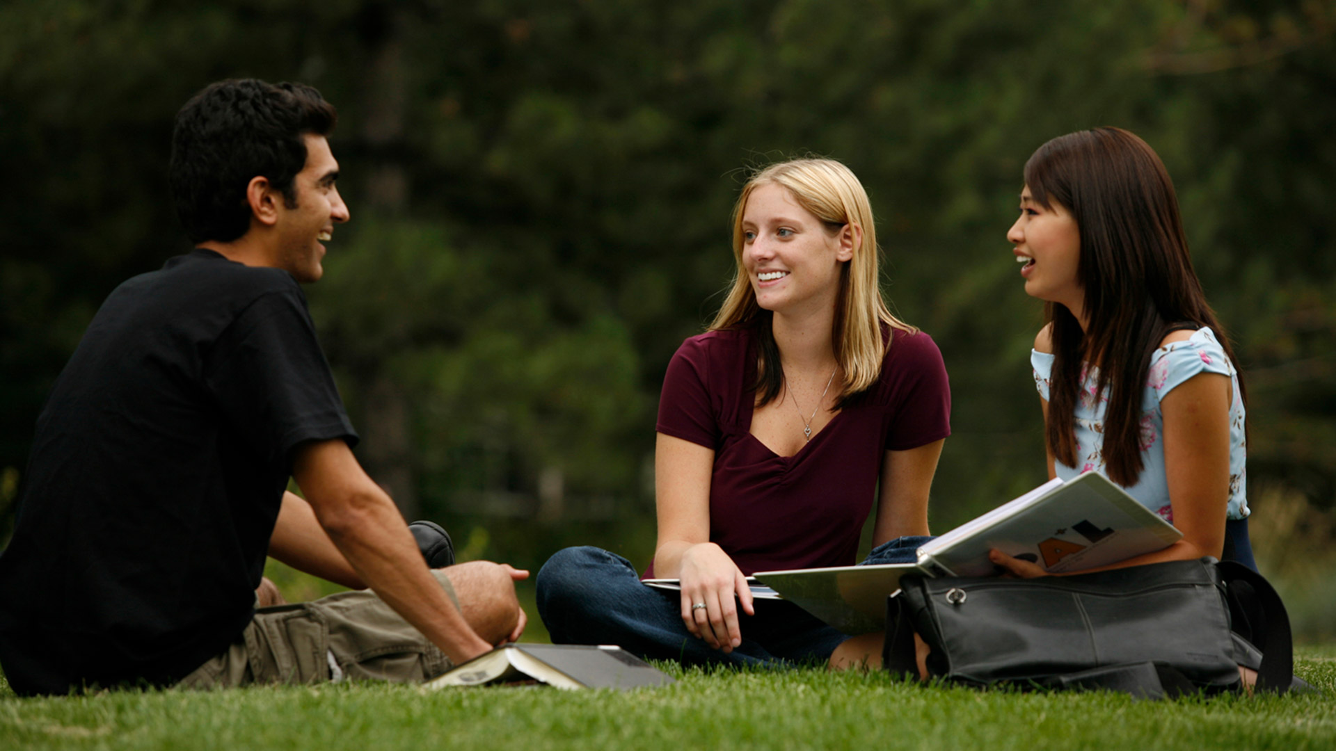 CCD Students on lawn