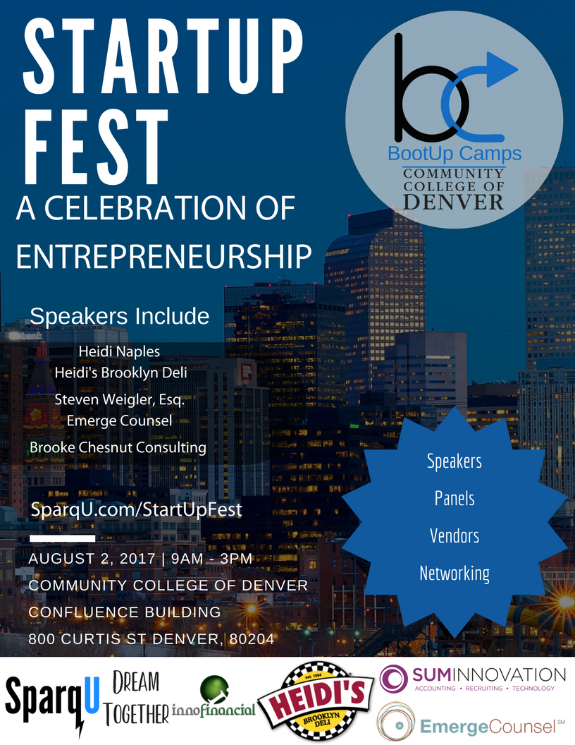 BootUpCampsStartUpFest.png Community College of Denver