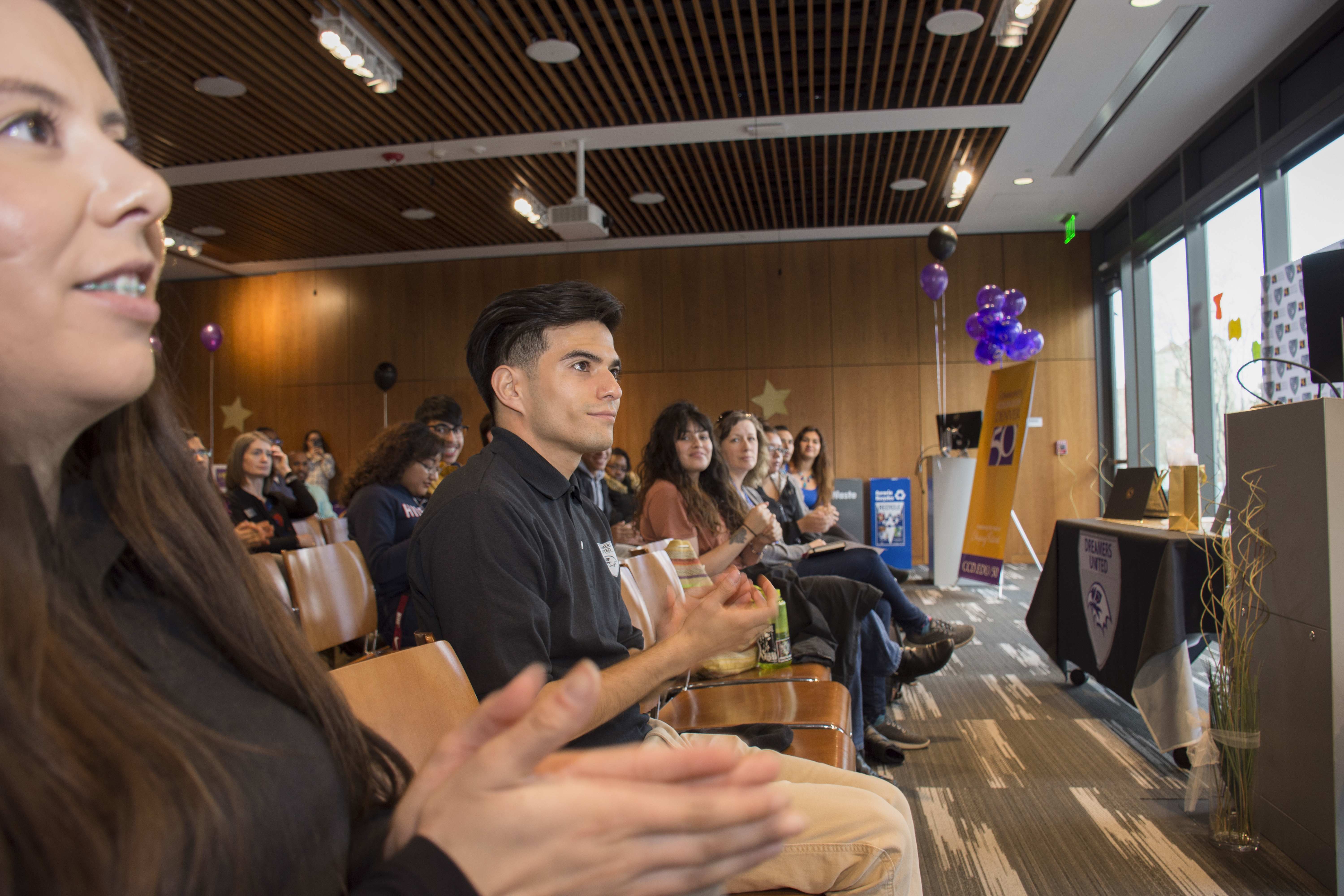 Attendees responding to our Dreamer Educators