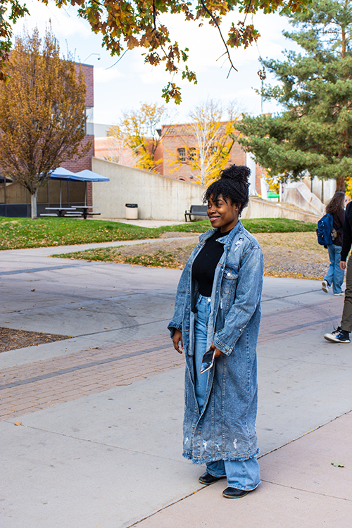 Denim, denim, and more denim.