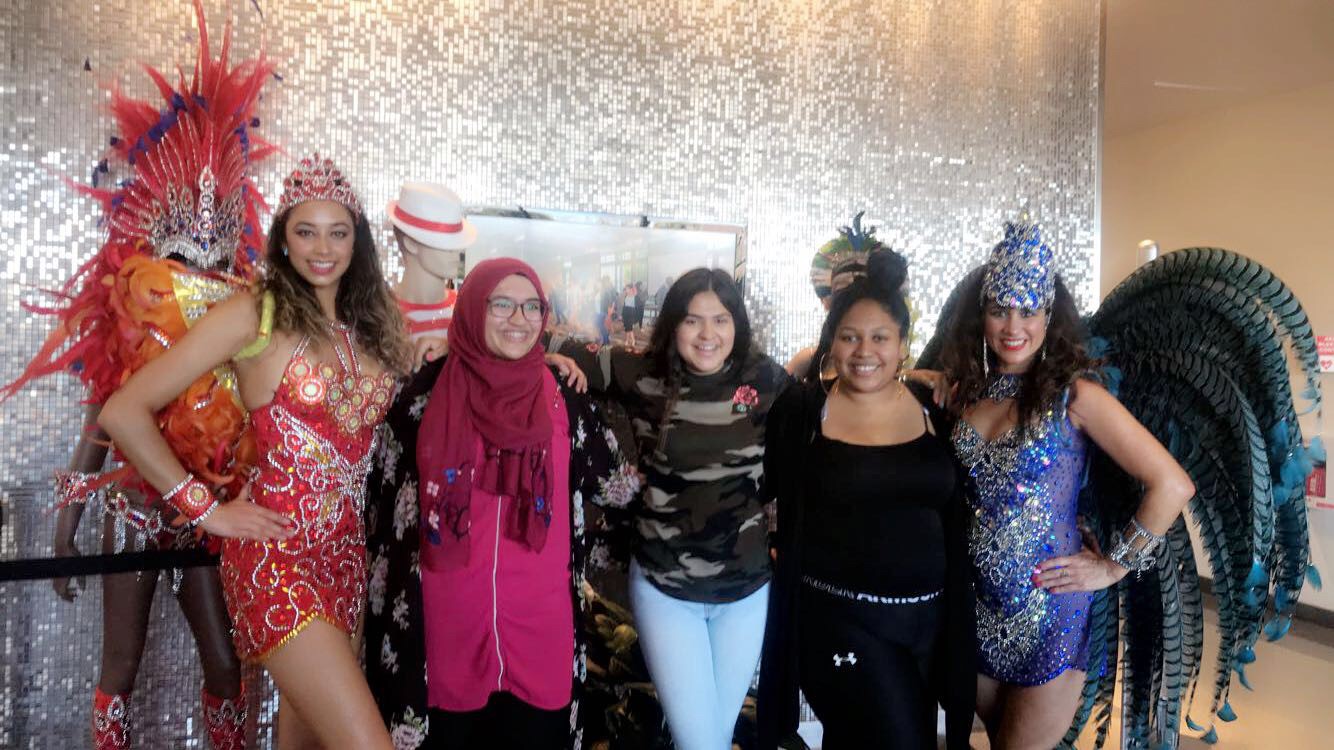 CCD student’s with our Brazilian Dancers during CCD SOMOS Event 2018