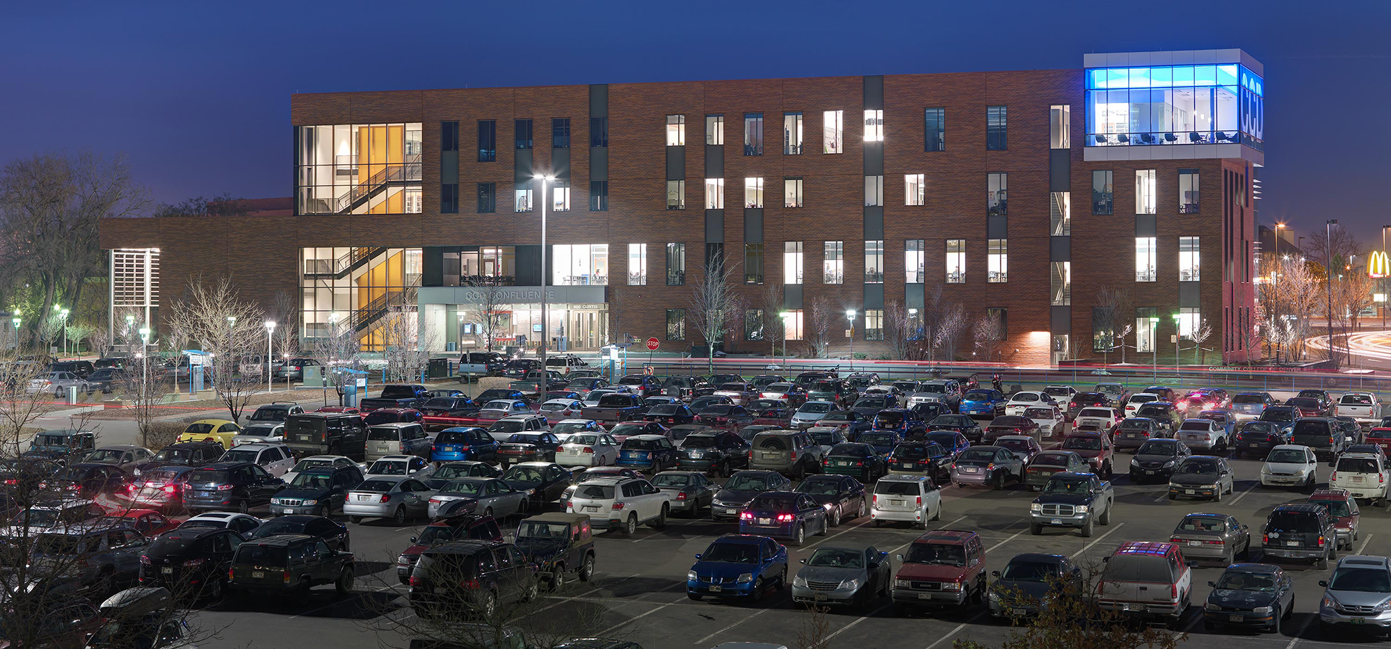 Auraria Campus Parking Map