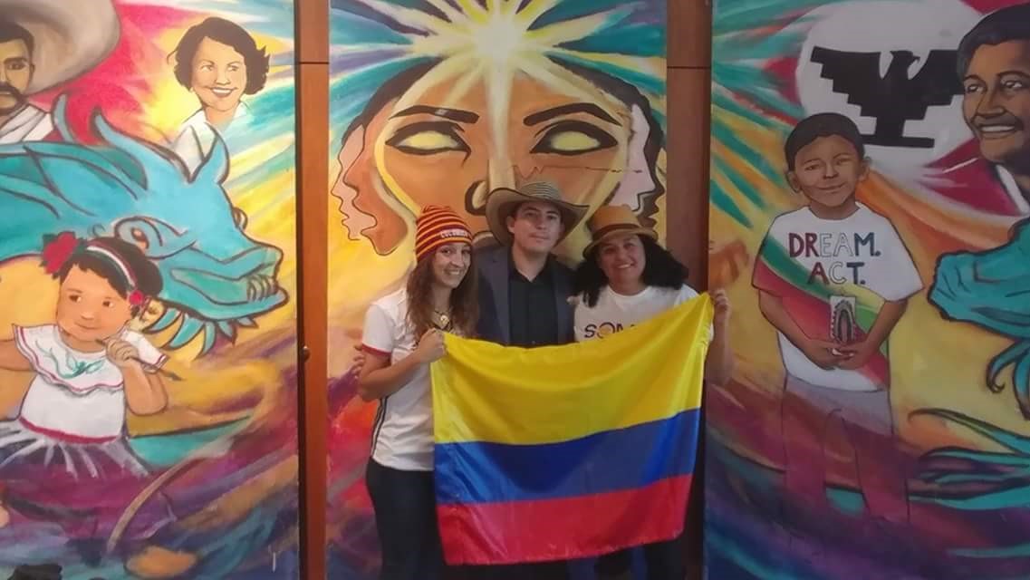 Representing Colombia at the CCD Somos event