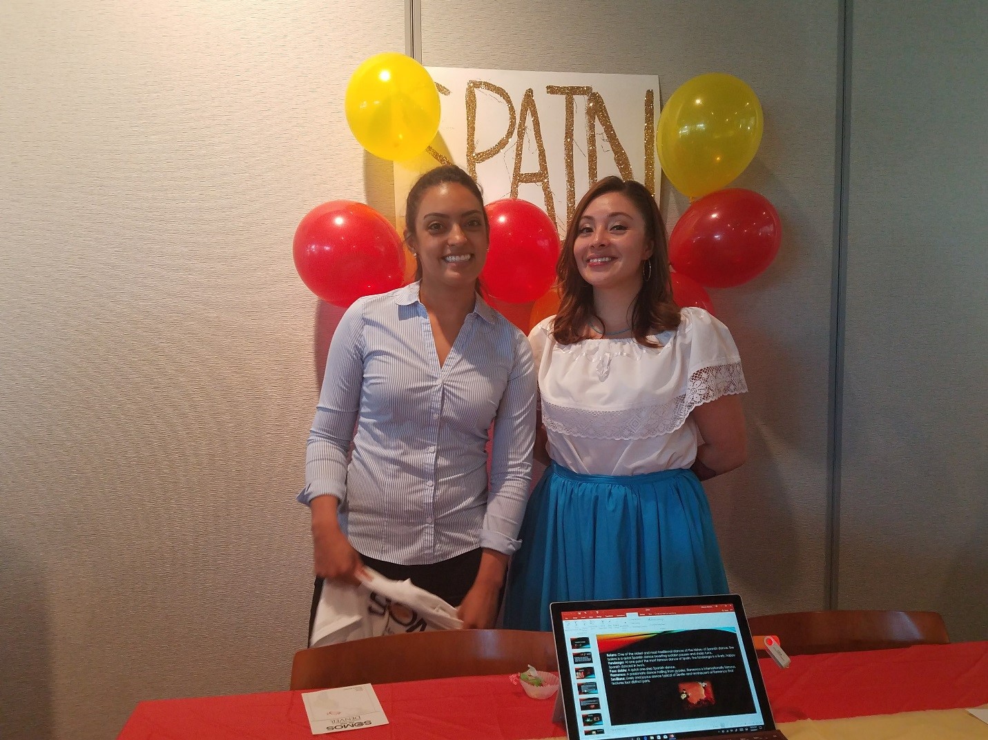 Lily Ruiz, SAP Coordinator and Melanie Romero, Scholarship Coordinator Spain was represented at the CCD Somos Event