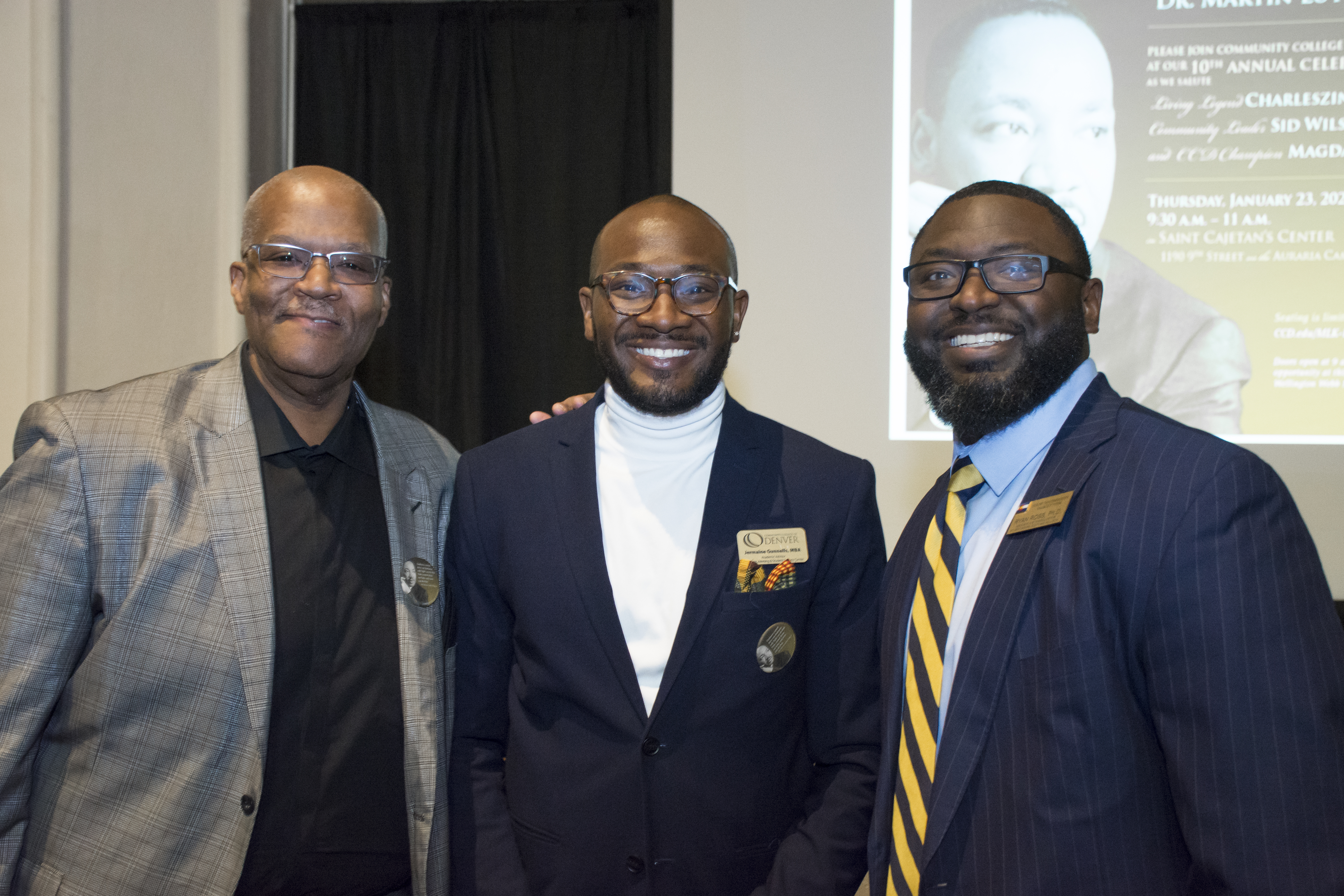 CCD staff members gather for a photo at MLK Celebration breakfast 2020.