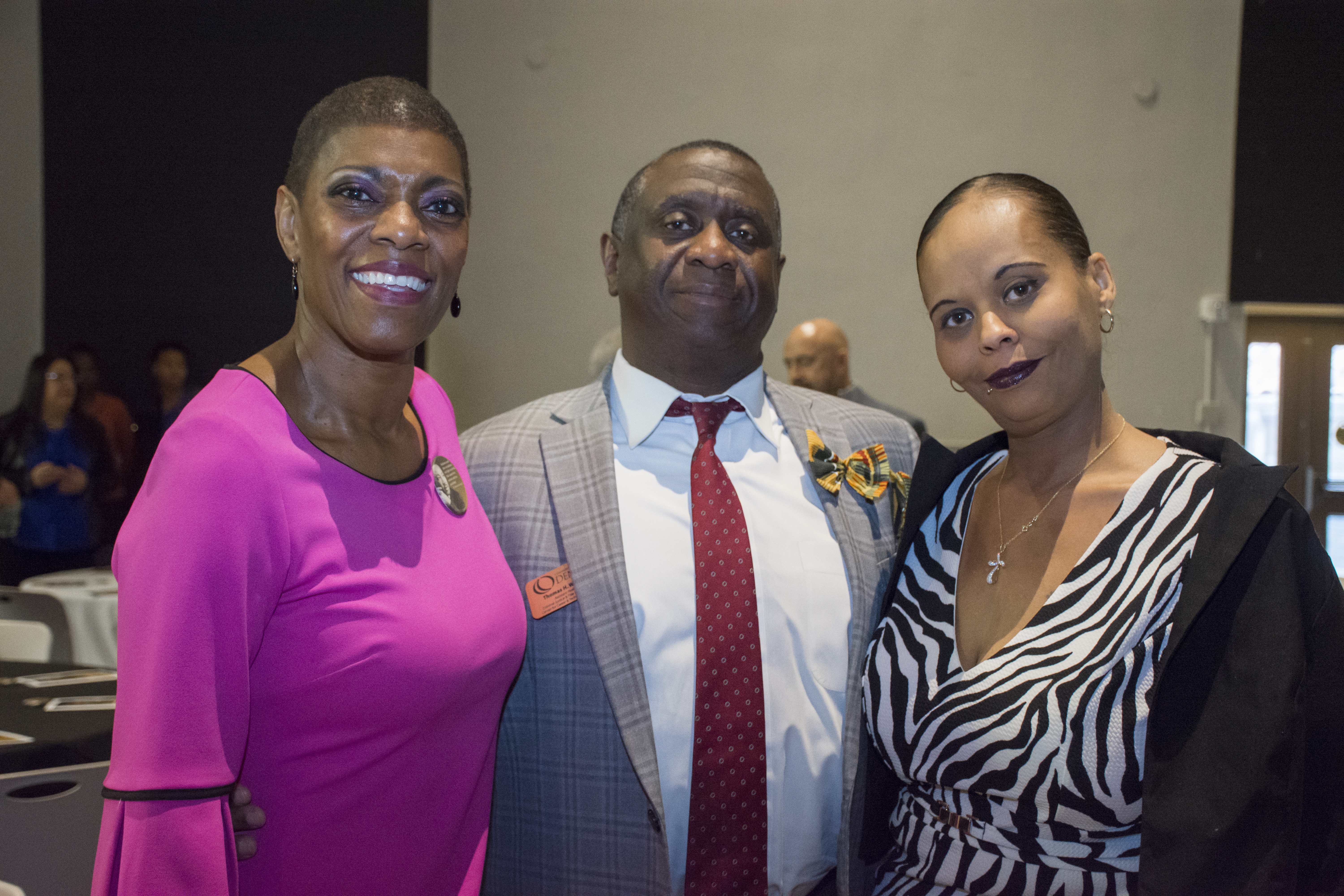 MLK 2020 CCD staff Staff members gather for a photo at MLK Celebration 2020