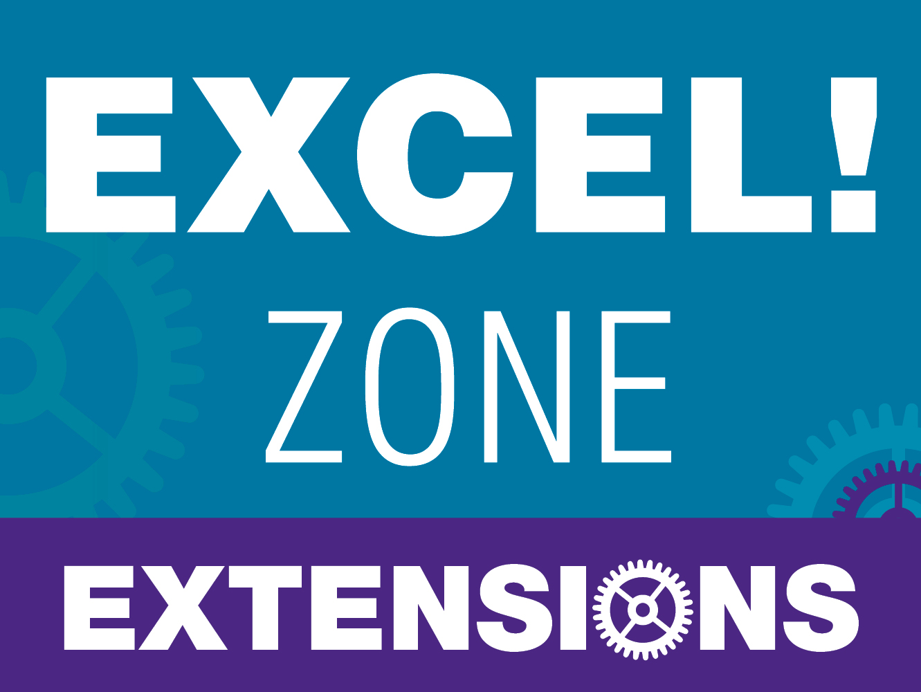 excel zone extensions poster