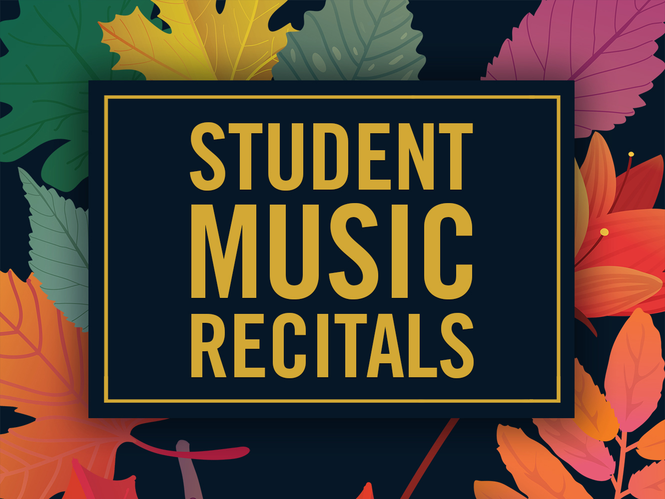 Student Music Recital Student Music Recital