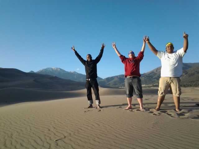 CCD Students at Colorado's Great Sand Dunes