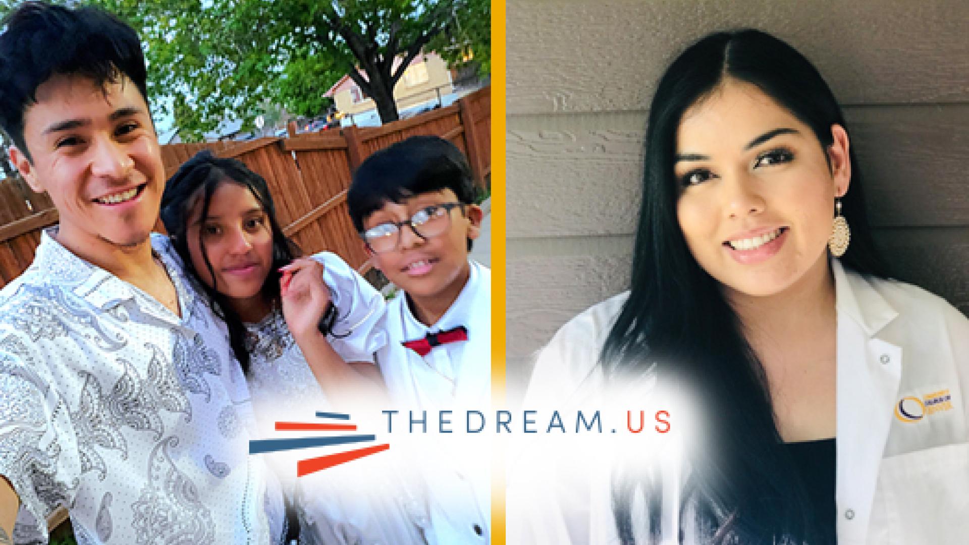 photo of Dream.US recipients and Dream.US logo