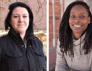two ccd women student headshots
