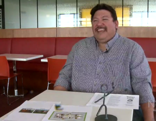man smiling