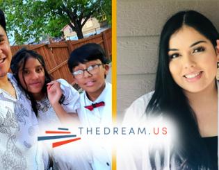 photos of Dream.US recipients and Dream.US logo