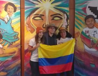 Representing Colombia at the CCD Somos event