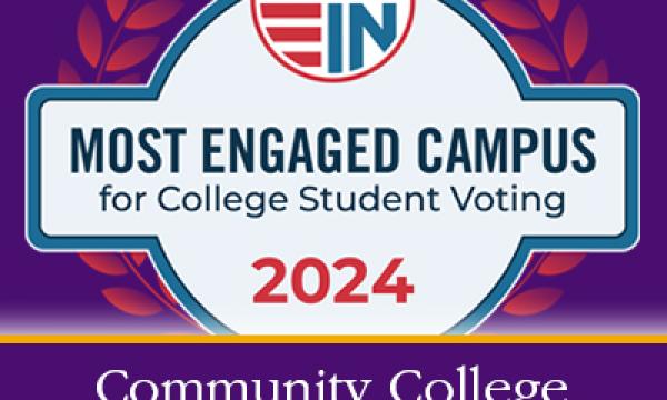 ALL IN Most Engaged Campus for College Student Voting 2024. Community College of Denver