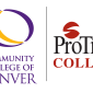Community College of Denver and ProTrain Joint Logo 