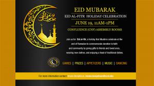Eid Al-Fitr Holiday Celebration