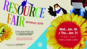 spring resource fair poster