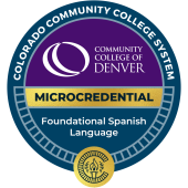 Micro Credential badge for Foundational Spanish Language 