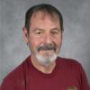 Man wearing a red tee shirt